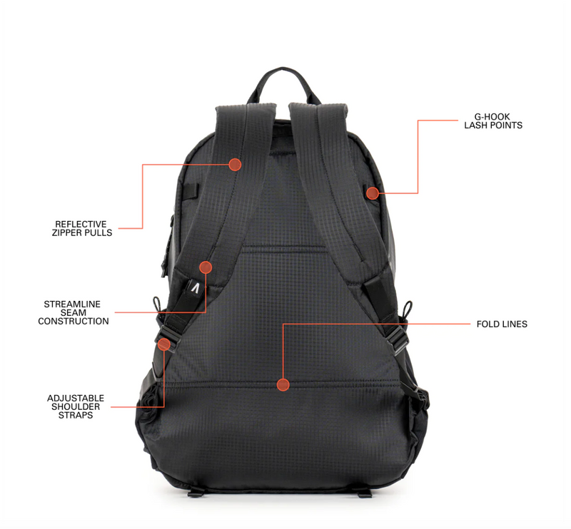 Boundary Supply Rennen Ripstop Daypack in Black Color 11
