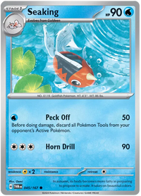[Collector Troves] Pokemon Scarlet & Violet Twilight Masquerade Seaking Card