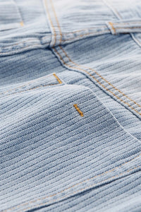 Machete Bamboo-Knit Curved Hem Jeans