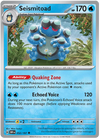 [Collector Troves] Pokemon Scarlet & Violet Obsidian Flames Seismitoad Card