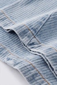 Machete Bamboo-Knit Curved Hem Jeans