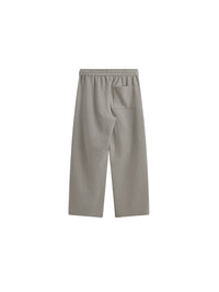 Side Pleated Sweatpants in Grey Color 2