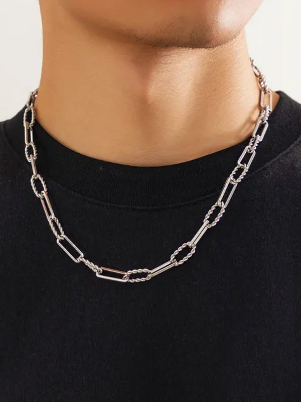 Silver Chain Necklace 3