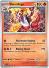 Pokemon Scarlet & Violet Skeledirge Card