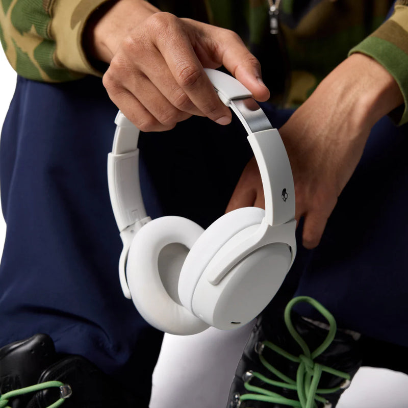 Skullcandy Crusher ANC 2 Wireless Over-Ear in Bone/Orange Glow Color 6