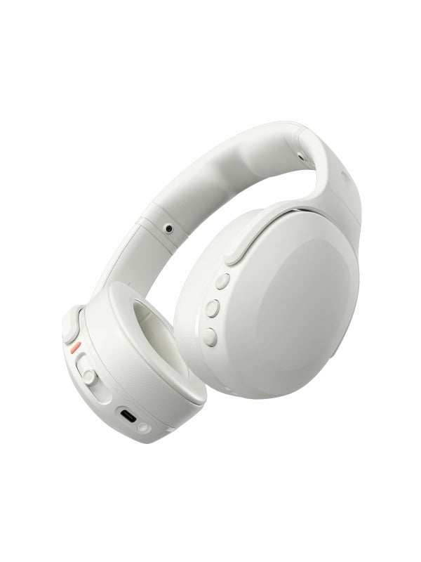 Skullcandy Crusher® Evo Sensory Bass Over-Ear Headphones in Bone/Orange Glow Color
