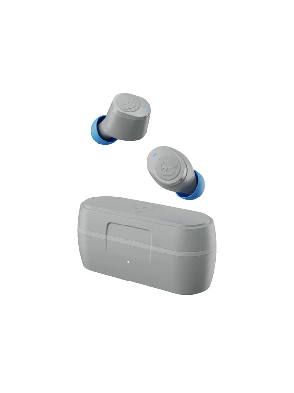 Skullcandy Jib True 2 Wireless In-Ear Earbuds in Light Grey / Blue Color