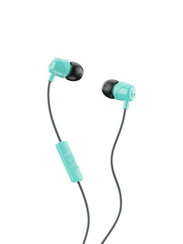 Skullcandy Jib Wired In-Ear Earbuds with Microphone in Miami Teal Color