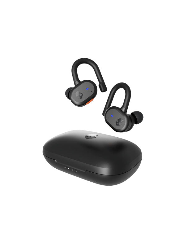 Skullcandy Push Active True Wireless In-Ear Sport Earbuds in True Black Orange Color