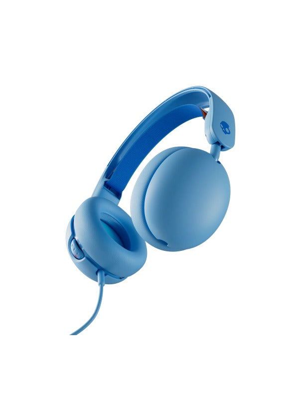 Skullcandy Grom Kids Wired Headphone in Bone Seafoam Color