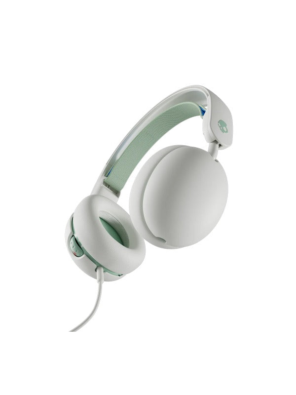 Skullcandy Grom Kids Wired Headphone in Bone Seaform Color