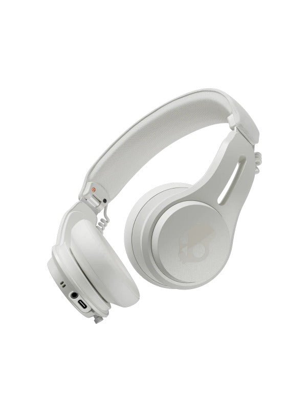 Skullcandy Icon® ANC Noise Cancelling Wireless Over-Ear Headphones in Bone/Orange Glow Color