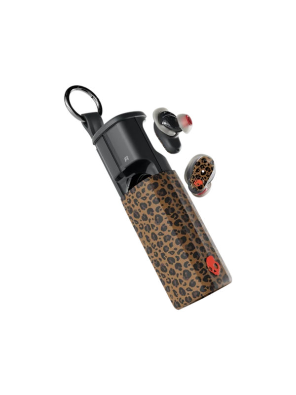 Skullcandy Method® 360 ANC Noise Cancelling True Wireless In-Ear Earbuds with Sound by Boser in Leopard Color