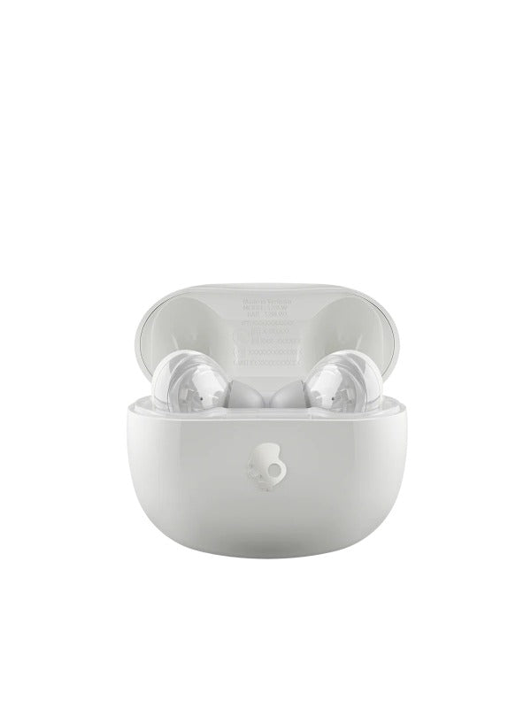Skullcandy Rail ANC Wireless In-Ear in Bone/Orange Glow Color 2
