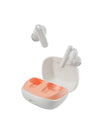Skullcandy Smokin' Buds® True Wireless In-Ear Earbuds in Bone/Orange Glow Color