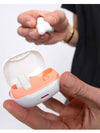 Skullcandy Smokin' Buds® True Wireless In-Ear Earbuds in Bone/Orange Glow Color 2
