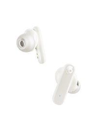 Skullcandy Smokin' Buds® True Wireless In-Ear Earbuds in Bone/Orange Glow Color 4
