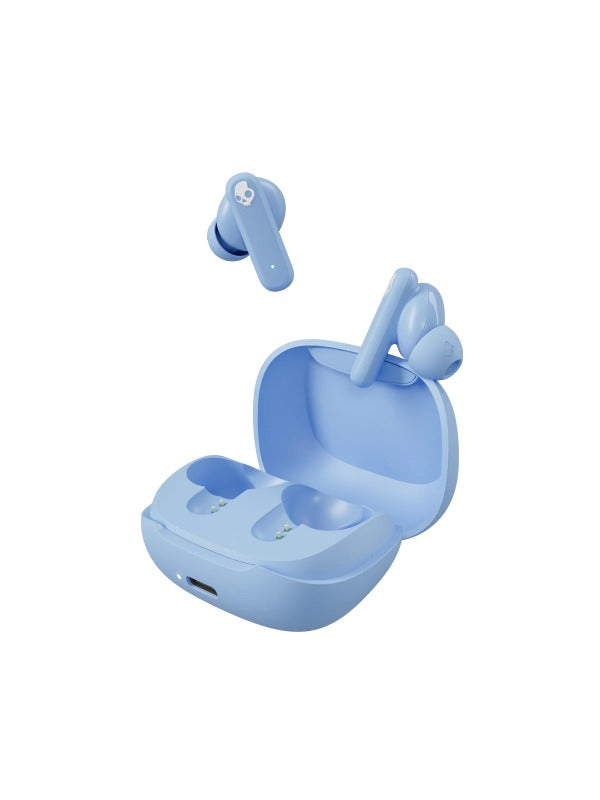 Skullcandy Smokin' Buds® True Wireless In-Ear Earbuds in Preppy Blue Color