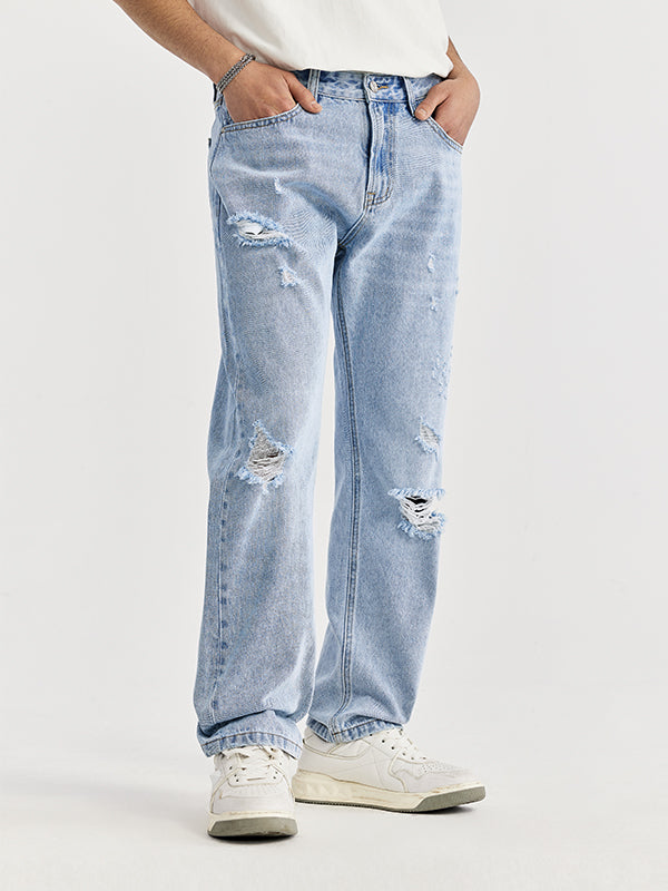 Slim Fit Ripped Jeans 3