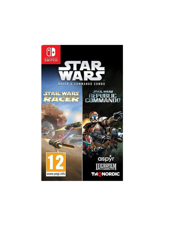 Nintendo Switch Star Wars Racer & Commando Combo
