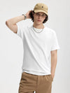 Stretch T-Shirt in White Color 4