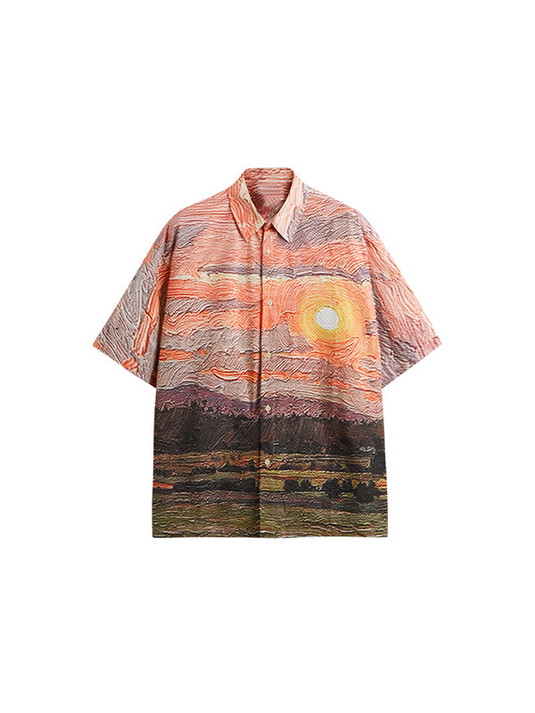 Sunset Seersucker Lightweight Shirt 2