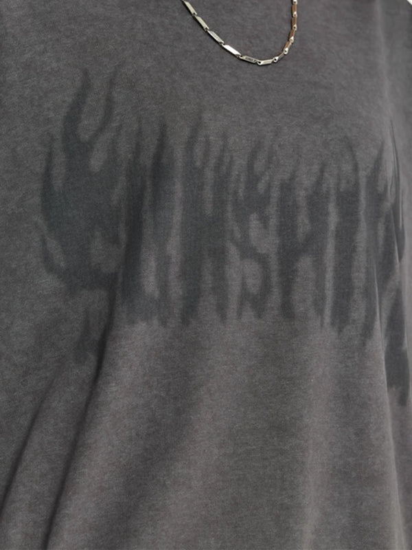 Sunshine Washed T-Shirt in Grey Color 4