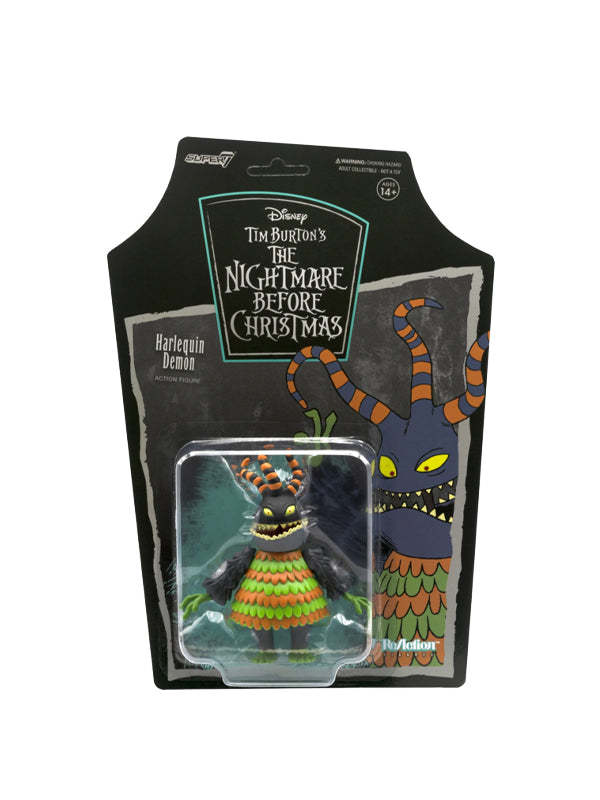 Super7 Nightmare Before Christmas Harlequin Demon 3.75 Inch ReAction Figure 2