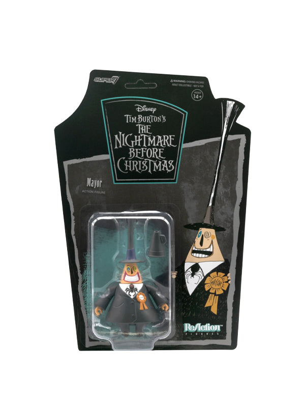 Super7 Nightmare Before Christmas Mayor 3.75 Inch ReAction Figure 2