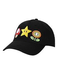 Super Mario Embroidered Icons Cap