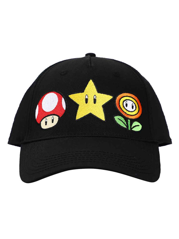 Super Mario Embroidered Icons Cap 2