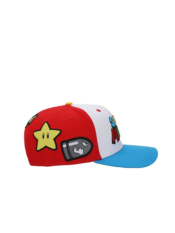 Super Mario Embroidered Icons Cap B 4