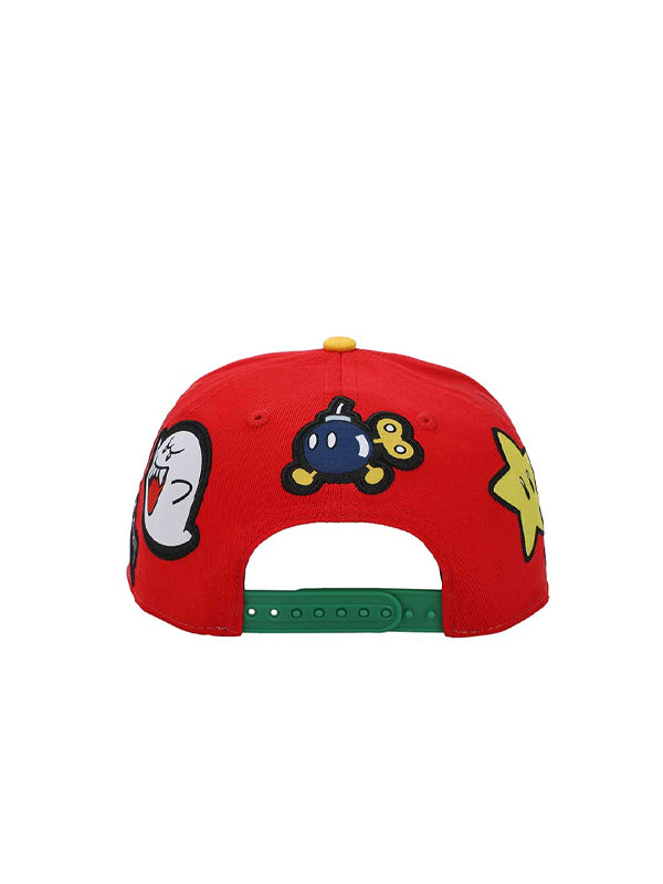 Super Mario Embroidered Icons Cap B 7
