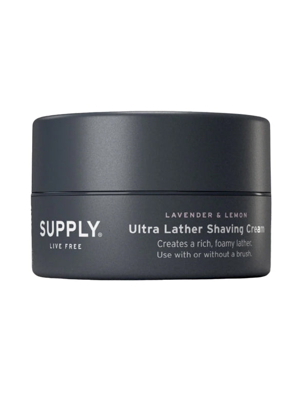 Supply Co.Ultra Lather Shaving Cream Lavender & Lemon (Previously Calm)
