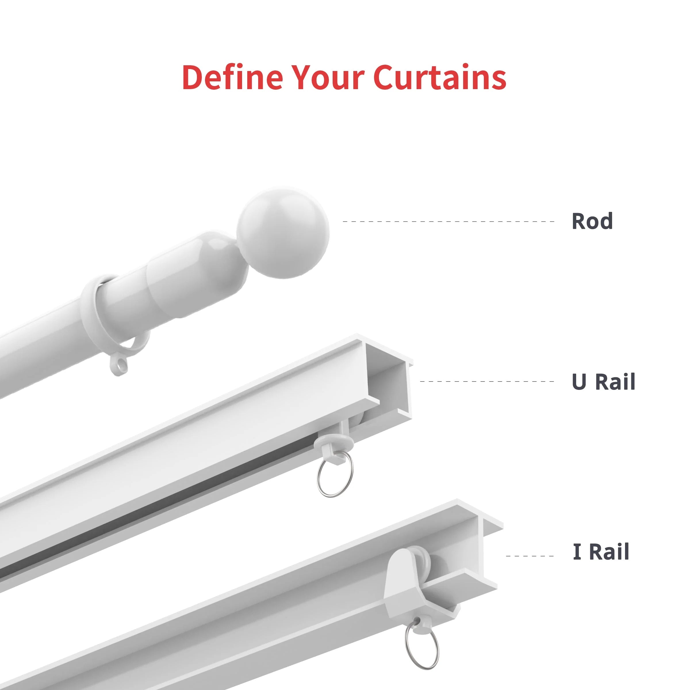 SwitchBot Curtain U Rail 2