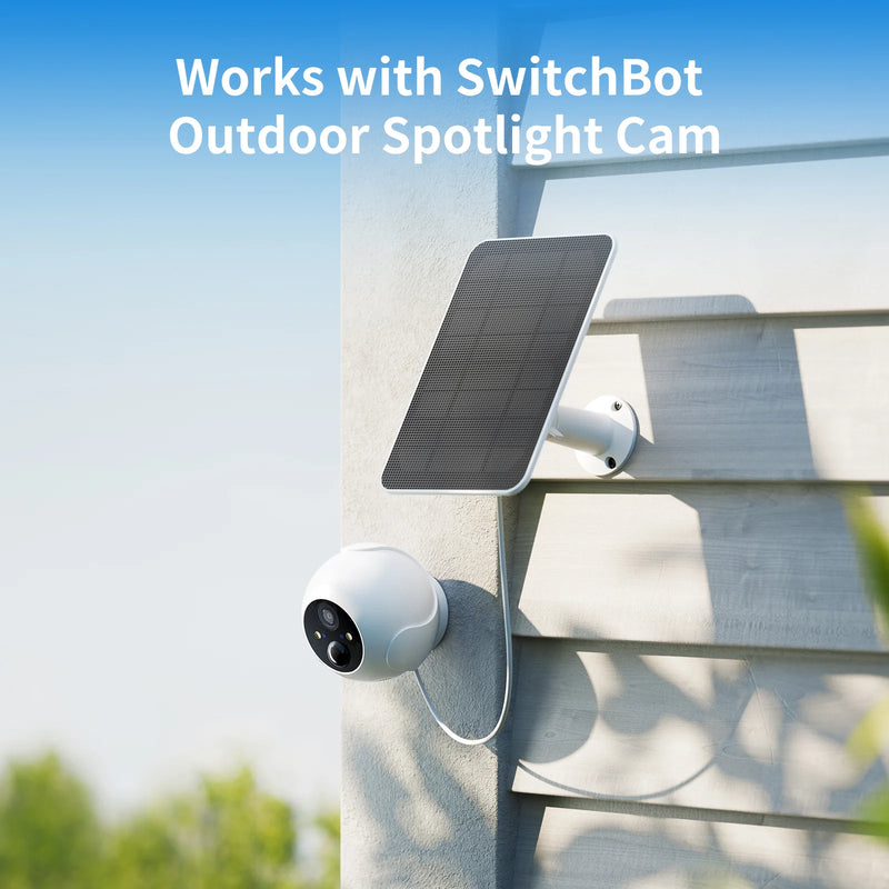 SwitchBot Solar Panel for Outdoor Spotlight Cam 4