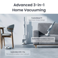 SwitchBot K10+ Pro Robot Vacuum Combo