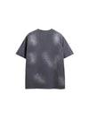 Symbols Acid Wash T-Shirt in Black Color 2