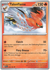 Pokemon Scarlet & Violet Paldea Evolved Talonflame Card