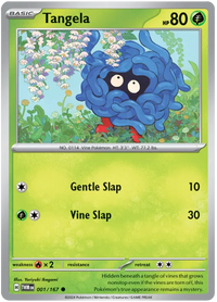 [Collector Troves] Pokemon Scarlet & Violet Twilight Masquerade Tangela Card