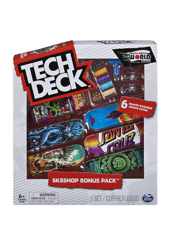 Tech Deck SK8SHOP Bonus Pack Santa Cruz 