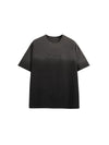 Textured Have A Good Forever Tie Dyed T-Shirt in Black Color