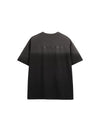 Textured Have A Good Forever Tie Dyed T-Shirt in Black Color 2