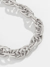 Thick Chain Necklace in Silver Color 2