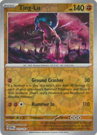[Collector Troves] Pokemon Scarlet & Violet Twilight Masquerade Ting-Lu Card