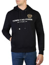 Tommy Hilfiger Icon Crest Embroidery Hoodie in Desert Sky Color 2