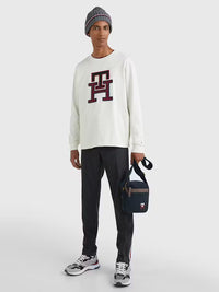 Tommy Hilfiger Prep TH Monogram Small Reporter Bag 3