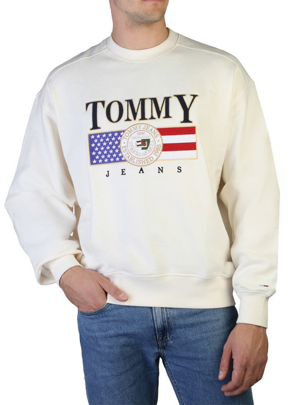 Tommy Jeans Comfort Fit Sweatshirt (White) 2