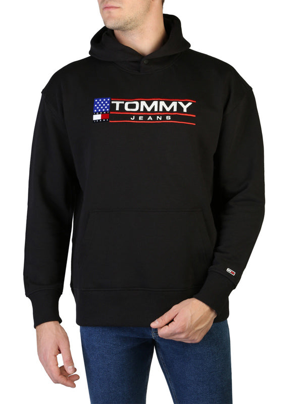 Tommy Jeans Hoodie (Black) 3