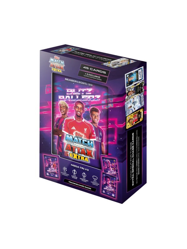 Topps Match Attax Extra 2026 Mega Tin (Blitzballers)